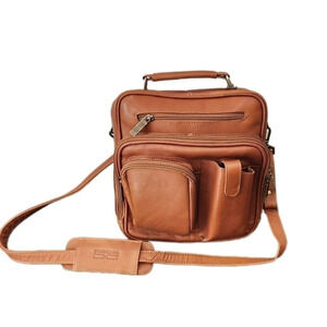 LEATHER  CLAIRE CHASE Travel All Purpose Carry Bag Men's